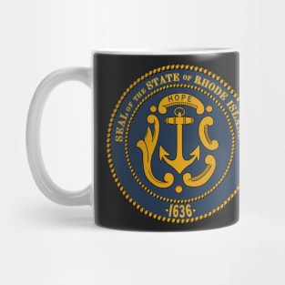 Rhode Island Coat of Arms Mug